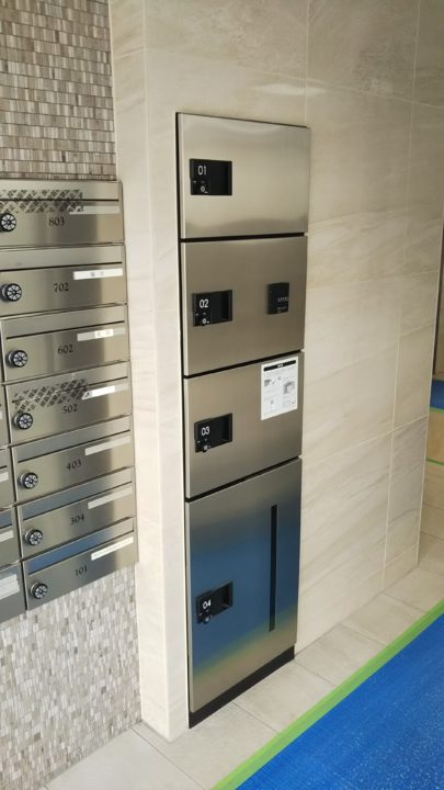 宅配ボックス設置